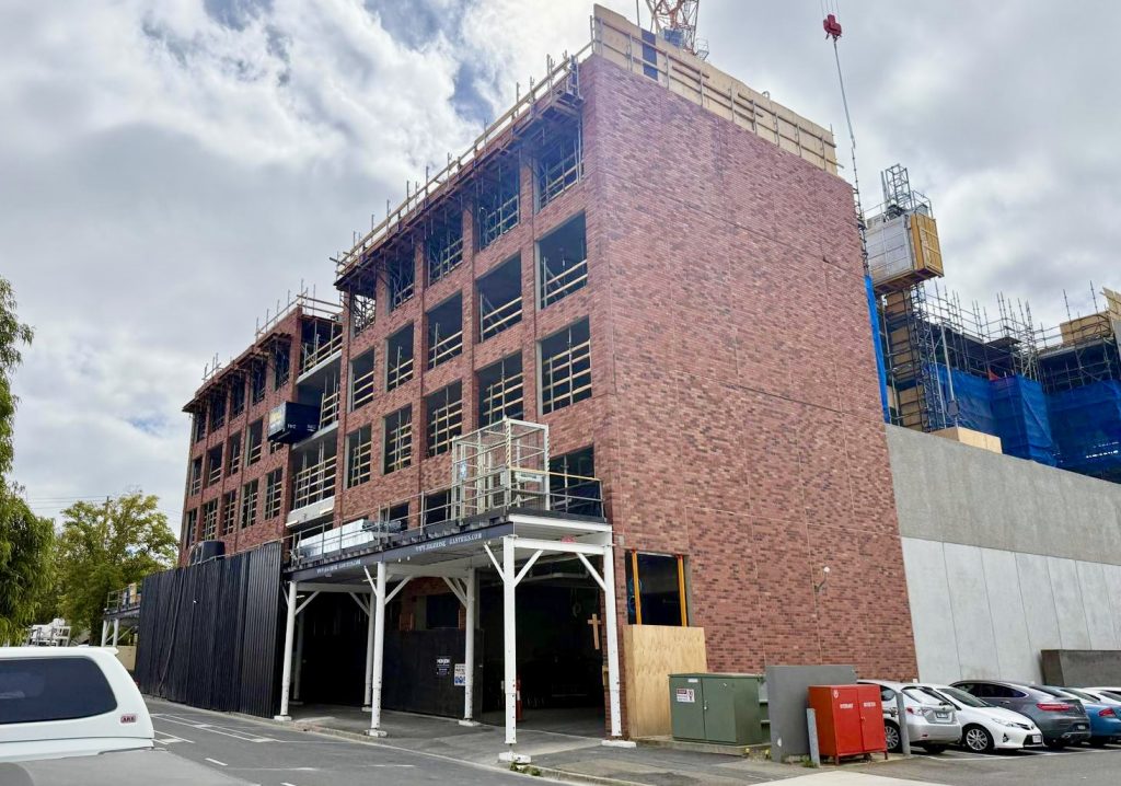 Myer Street Geelong project | Brick Inlay