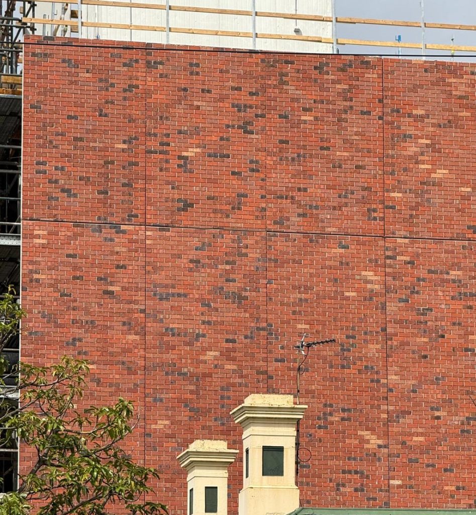 Myer Street Geelong project | Brick Inlay