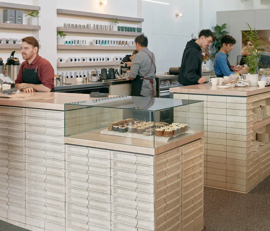 Ona Coffee Melbourne | Form Brick | Brick Inlay System