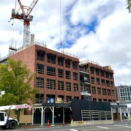 Myer Street Geelong project | Brick Inlay